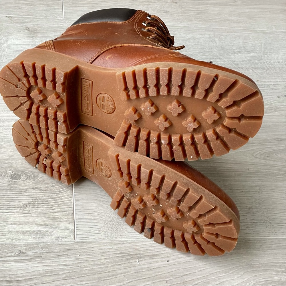 Timberlands worn once - Picture 7 of 8